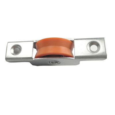 Shockproof Steel Cupboard Sliding Door Wheels Track With 608zz Bearing 20kg Load