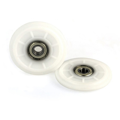 Industrial H Shape 608 Sliding Door Pulley Roller Bearing Custom