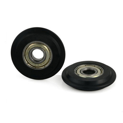 Industrial H Shape 608 Sliding Door Pulley Roller Bearing Custom