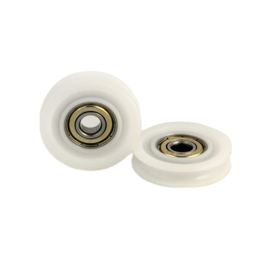 Industrial H Shape 608 Sliding Door Pulley Roller Bearing Custom