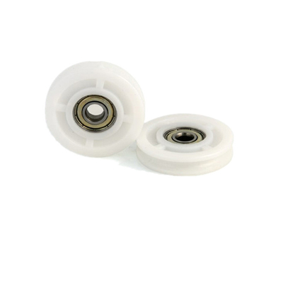 Industrial H Shape 608 Sliding Door Pulley Roller Bearing Custom