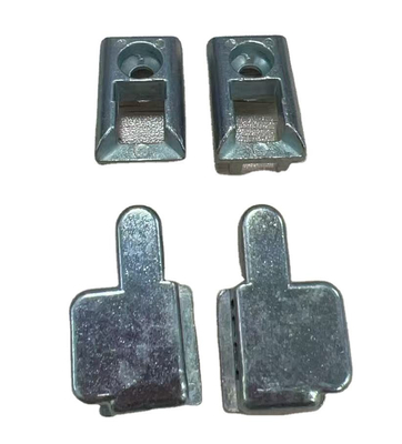 Recyclable Retractable Wardrobe Sliding Door Hardware Zinc Alloy
