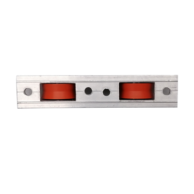 Low Friction Wardrobe Aluminum Sliding Door Track Wheels Rollers Pulley 100kg