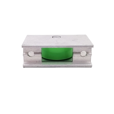 Lightweight Indoor V Shape Bypass Arcadia Door Rollers 50kg Load