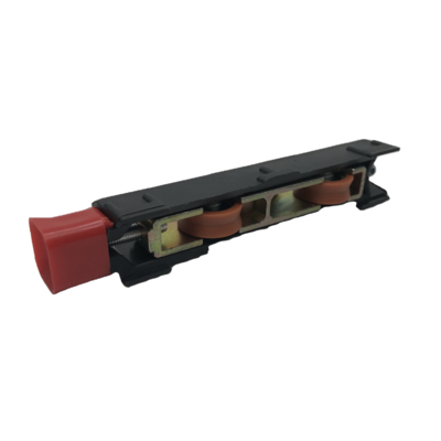 Universal Silent Sliding Plastic Door Roller Wheel Track Customized