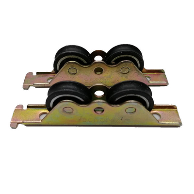 Double Nylon Commercial Sliding Glass Door Rollers replacement 100kg Load for closet