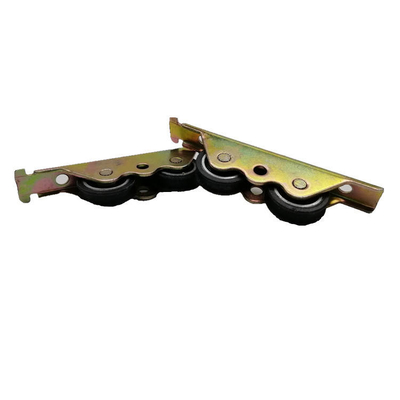Double Nylon Commercial Sliding Glass Door Rollers replacement 100kg Load for closet