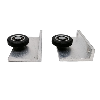 23mm Glass Sliding Patio Door Wheels Replacement With Aluminium Bracket