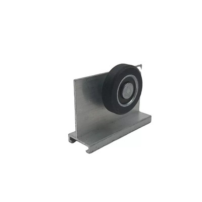 Lightweight Aluminium Sliding Door Rollers Nylon Pulley Wheel Accessories 25kg Load