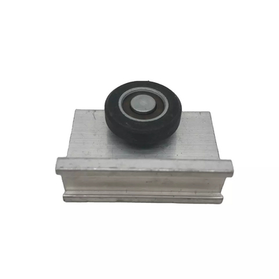Lightweight Aluminium Sliding Door Rollers Nylon Pulley Wheel Accessories 25kg Load