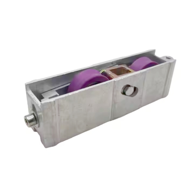 Heavy Duty Nylon Zinc Alloy Sliding Glass Door Wheels 30mm 100kg Load
