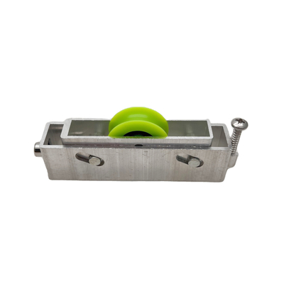 Nylon Aluminium Pantry Door Roller Wheel 33mm For Sliding glass Window 50kg Load