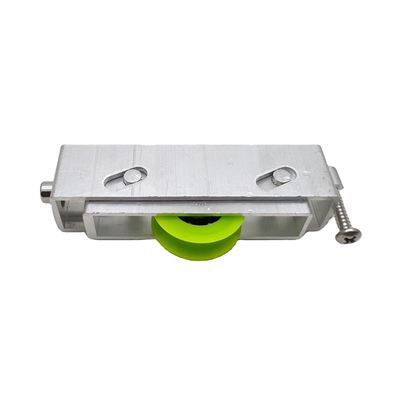 Nylon Aluminium Pantry Door Roller Wheel 33mm For Sliding glass Window 50kg Load