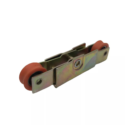 Adjustable Steel Aluminium Sliding Wheel Rollers 100kg For Wardrobe warehouse