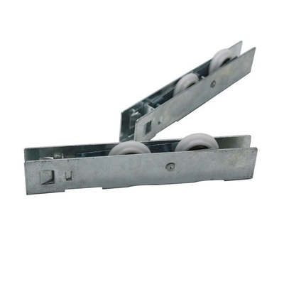 80mm Stainless Steel Sliding Bypass Door Rollers 80kg Heavy Duty For Barn Pocket Doors