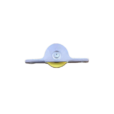 22mm U Groove Steel Sliding Door Wheels 4 roller With Ball Bearing