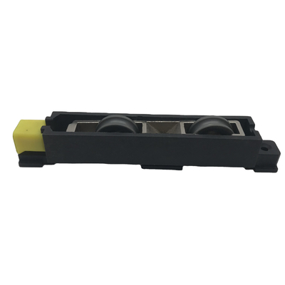 160KG Heavy Sliding Plastic Door Roller Wheels Sand Resistant Nylon Housing