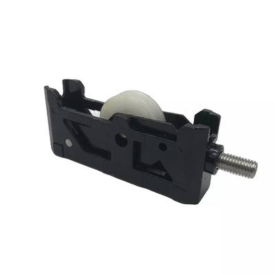 Sliding Zamak Nylon Window Roller Wheel Powder Coated With Needle Bearing