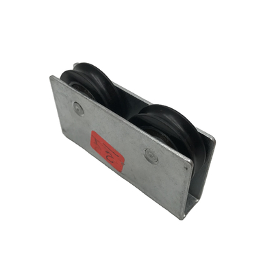 Weatherproof Galvanized Stainless Steel Sliding Door Wheels for Cabinet