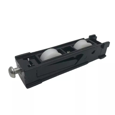 Anodized Double V Groove Sliding Window Rollers Door Wheels For Sliding Glass