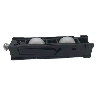 Anodized Double V Groove Sliding Window Rollers Door Wheels For Sliding Glass