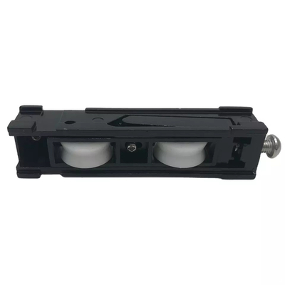 Anodized Double V Groove Sliding Window Rollers Door Wheels For Sliding Glass