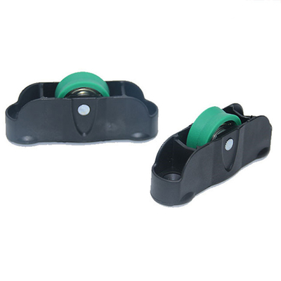 Heavy Duty Plastic Door Roller Wheels Hardware Replacement Parts 50KG Capacity