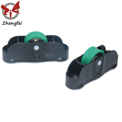 Heavy Duty Plastic Door Roller Wheels Hardware Replacement Parts 50KG Capacity