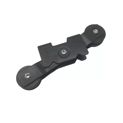 Weatherproof Aluminium Sliding Bypass Closet Door Rollers Self lubricating