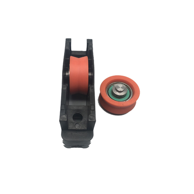 Adjustable PVC Pocket Sliding Plastic Door Roller Fittings Assembly