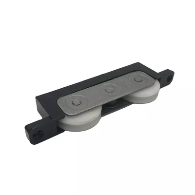 Double U Groove Ball Bearing Sliding Window Rollers Anodizing Aluminium 100kg Load