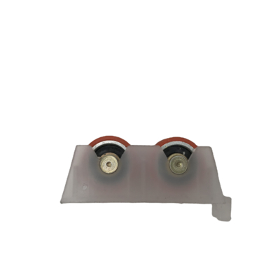 80KG Sliding Window Rollers Wheel Transparent Nylon Plastic Aluminium For Glass Door