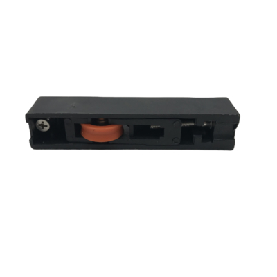 Screw Fixing Black Plastic Housing Door Sliding Roller Nylon Pulley Wheel