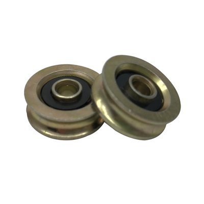Sealed UPVC Sliding Door Bearing Wheels Rollers For Garage Door Self Lubricated