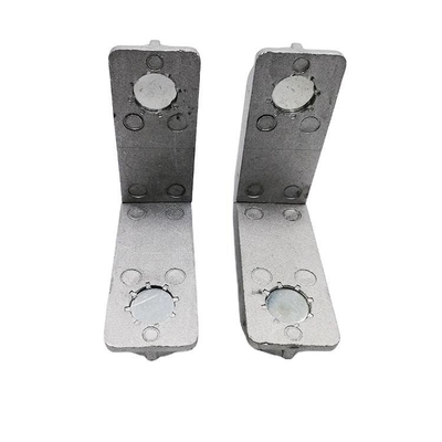 90 Degree Extruded Aluminum Corner Joint Hardware For Sliding Doors Windows