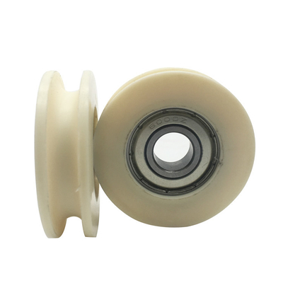 6000z Nylon POM Sliding Door Pulley Gate Roller Bearings Customized