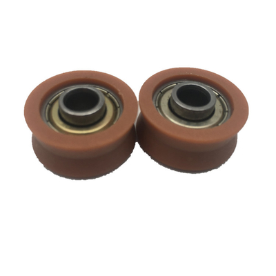 Sliding POM Nylon Garage Door Roller Bearing 3 Inch Rustproof