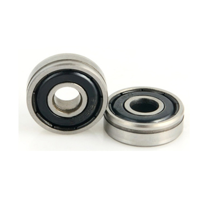 Low Friction Single Groove Sliding Door Bearing Wheels 6200zz Garage Door Rollers