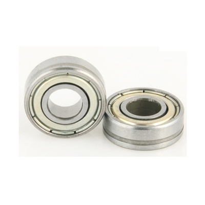Low Friction Single Groove Sliding Door Bearing Wheels 6200zz Garage Door Rollers