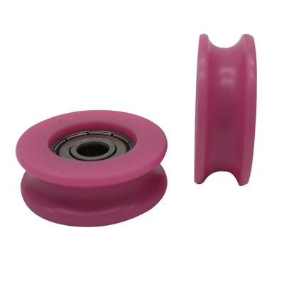 Commercial U Groove Sliding Door Pulley Wheel Bearing Roller Rust Proof