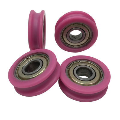 Commercial U Groove Sliding Door Pulley Wheel Bearing Roller Rust Proof