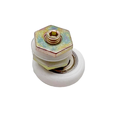 Bathroom Zamak Sliding Stainless Steel Door Rollers Pulley Customized