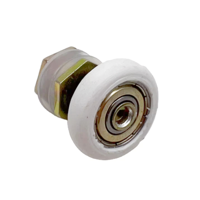 Bathroom Zamak Sliding Stainless Steel Door Rollers Pulley Customized