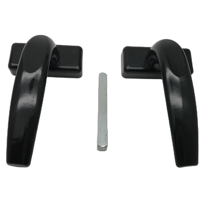Oem Crescent Lock Sliding Windows Satin Nickel Stainless Steel
