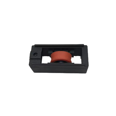 V Groove Tandem Sliding Window Wheels Replacement Assembly Black Nylon Housing