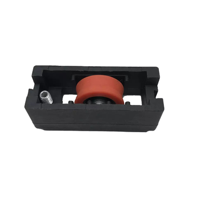 V Groove Tandem Sliding Window Wheels Replacement Assembly Black Nylon Housing