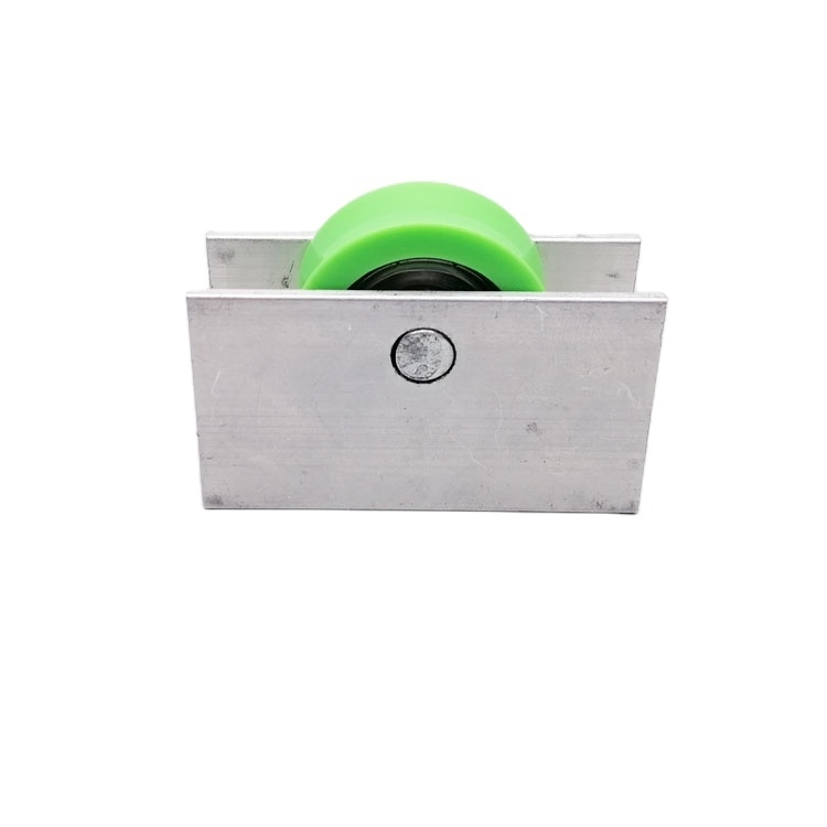 Lightweight Indoor V Shape Bypass Arcadia Door Rollers 50kg Load