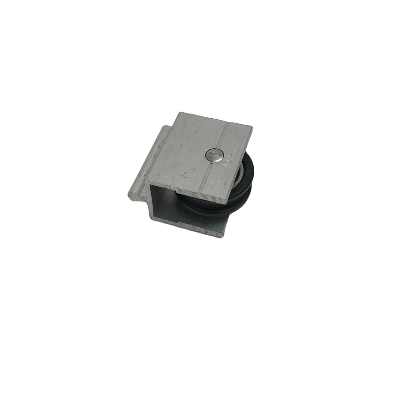 ODM Metal Aluminium Sliding Door Rollers Runners U Shape 20kg Load