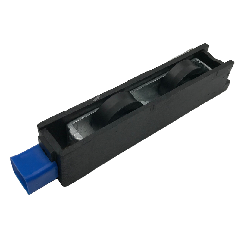 Heavy Duty Plastic Door Roller Glass Sliding Wheel 160KG Corrosion Resistant