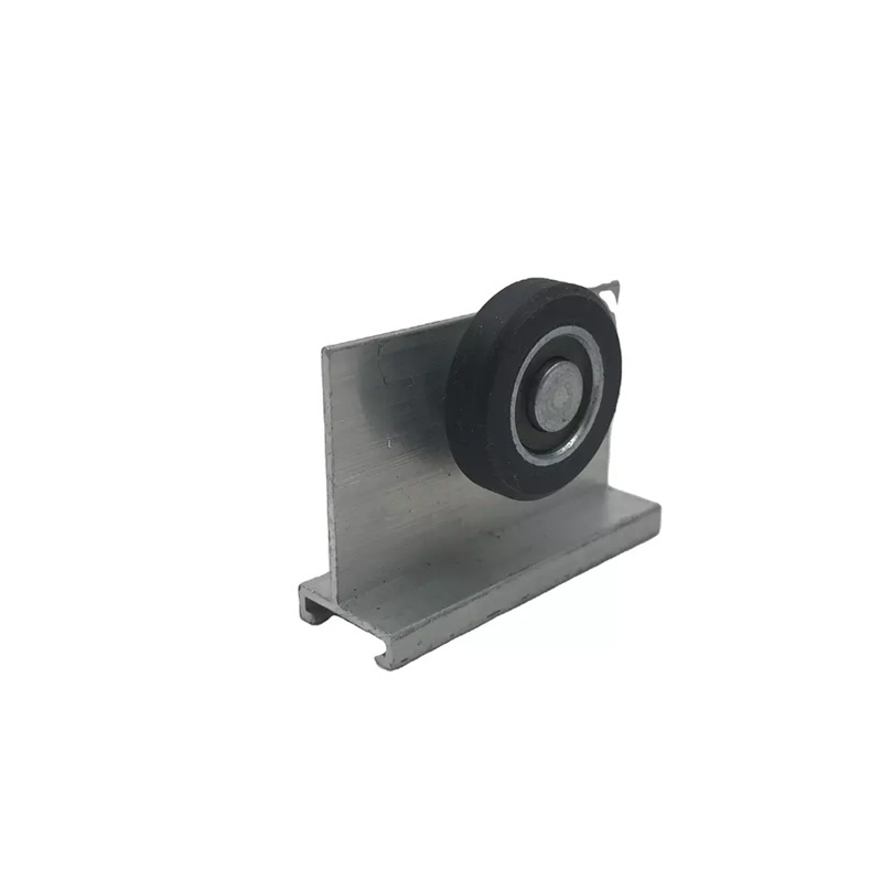 Lightweight Aluminium Sliding Door Rollers Nylon Pulley Wheel Accessories 25kg Load